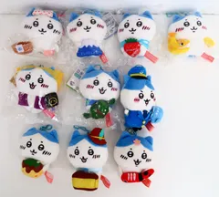 10点セット ちいかわ ハチワレ ご当地ぬいぐるみキーチェーン