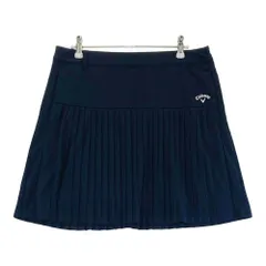 サイズ：LL CALLAWAY キャロウェイ  プリーツスカート  ネイビー系 [240101608780] ゴルフウェア レディース ストスト