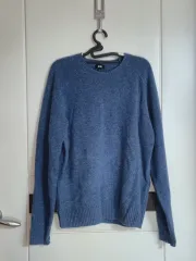 UNIQLO ユニクロ ユニセックス ラムウール クルーネック セーター