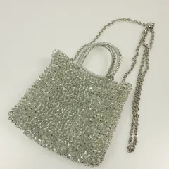 【姫路東店】 中古 ANTEPRIMA | アンテプリマ 2wayバッグ スタンダード ミニアトゥーラ シルバー 【121】