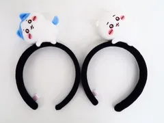 2点セット ちいかわ・ハチワレ ぬいぐるみカチューシャ ちいかわパーク