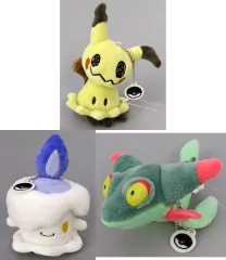 【中古】ぬいぐるみマスコット・ぬいぐるみバッジ 全3種セット ぬいぐるみマスコット 「一番くじ Pokemon Type：Ghost」 C賞