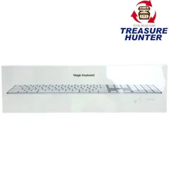 Apple Magic Keyboard(マジックキーボード) テンキー付き MQ052J/A Mac OS/Ios対応 スマートフォン・タブレット対応 アップル 【103075335006】
