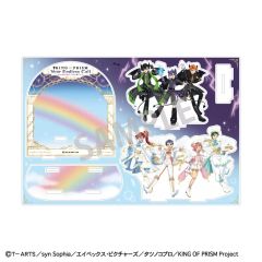 【中古】アクリルスタンド・アクリルパネル 集合 ジオラマアクリルスタンド 天使と悪魔 「KING OF PRISM-Your Endless Call-み～んなきらめけ!プリズム☆ツアーズ」
