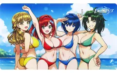 【中古】卓上マット 集合 ラバーマット 公式イラスト集Ver. 「ドルフィンウェーブ」