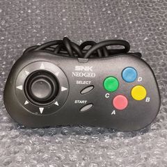 D28388】SNK NEO-GEO mini PAD コントローラー（ブラック）※ジャンク