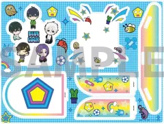 【中古】アクリルスタンド・アクリルパネル 10.集合デザインA デコラver.(ミニキャライラスト) アクリルジオラマ 「TVアニメ ブルーロック」