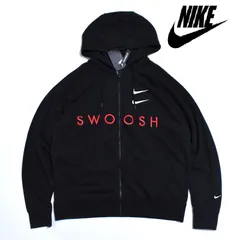新品 NIKE NSW SWOOSH FZ HOODIE 2XL DB4968-010 ナイキ スウッシュ フルジップ スウェット 刺繍 パーカー