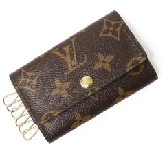 ルイ ヴィトン M62630 ミュルティクレ 6 キーケース モノグラム ブラウン ゴールド金具 箱付 LOUIS VUITTON（未使用保管品）