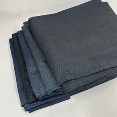 メンズ 大島紬 着物 正絹 5着 着物まとめ売り リメイク材料 m-902