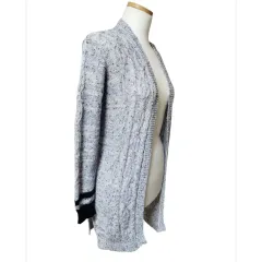 ケーブル編み ロング カーディガン ニット ニットカーディガン カーディガン