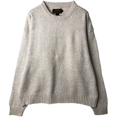 古着 80~90年代 エディーバウアー Eddie Bauer 黒タグ コットンニットセーター メンズXL相当 ヴィンテージ/eaa605987