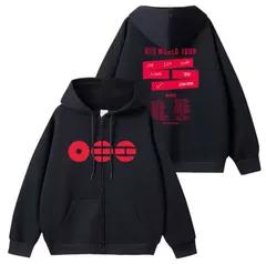 BTS カムバ ジップアップフーディー 045 黒 通常タイプ comeback