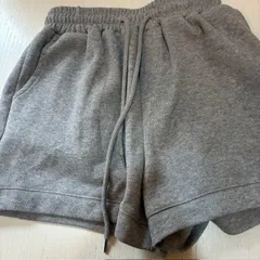 スウェットショートパンツ グレー フリーサイズ