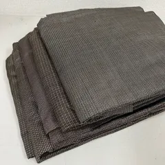 メンズ 大島紬 着物 正絹 5着 着物まとめ売り リメイク材料 m-907