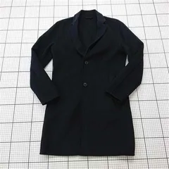 ◇ ⊇ ザラ ZARA MAN ウール混チェスターコート ブラック系 メンズ XS E  【1512100011392】