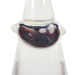 ティファニー 925 ビーン リング /7号/j142-65