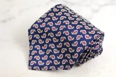 ポロラルフローレン ブランド ネクタイ ドット柄 シルク 米国製 PO メンズ ネイビー POLO RALPH LAUREN 【中古】