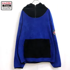 00s USA製 NAUTICA プルオーバーフリース パーカー メンズ 表記XLサイズ