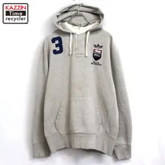 00s RALPH LAUREN リバースタイプ スウェット パーカー メンズ 表記Lサイズ