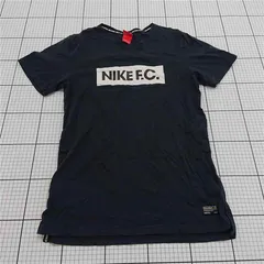 ◇ Θ ナイキ NIKE F.C. ロゴTシャツ ブラック系 メンズ Lサイズ E  【1512220024586】