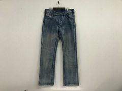 本物ディーゼルDIESELコットンダメージダーティー加工デニムパンツ