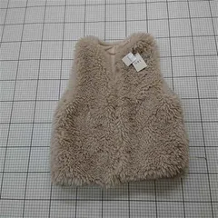 ◇ Θ グレイル GRL フェイクファーベスト ベージュ系 F レディース E  【1512220028591】