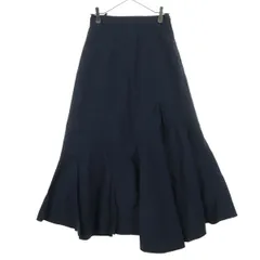 earth music&ecology アースミュージックアンドエコロジー マキシ丈 フレアスカート F ネイビー レディース 古着