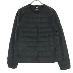 美品 UNIQLO ユニクロ 長袖 ウルトラライトダウンジャケット M ブラック レディース 古着