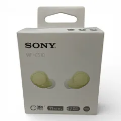 新品♪ ● ソニー SONY ワイヤレスイヤホン WF-C510 イエロー 密閉型 720-3310