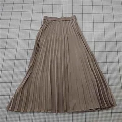 ◇ Θ ナノ・ユニバース nano・universe プリーツスカート ベージュ系 F レディース E  【1512220031225】