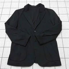 ◇ Θ ユニクロ UNIQLO テーラードジャケット ブラック系 Sサイズ メンズ E  【1512220032956】
