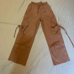 ストレート カーゴパンツ モーブピンク   Sサイズ