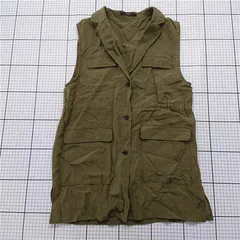 ◇ Θ カスタネ Kastane KAZ1021307A0003 ベスト ジレ カーキ系 レディース F E  【1601210006388】