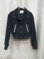 コーデュロイ ブルゾン クロップド ジャケット