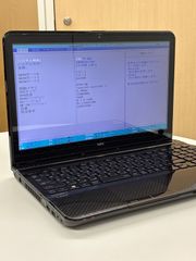 ジャンク】NEC PC-LS550SS6B LaVie ノートPC Core i7-2670QM メモリ8GB