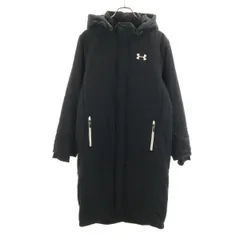 UNDER ARMOUR アンダーアーマー ベンチコート SM ブラック 中綿 メンズ 古着