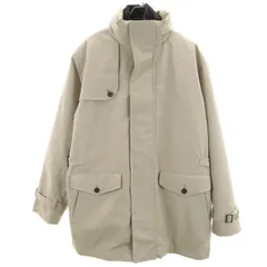 NEWYORKER ニューヨーカー コート L グレージュ 中綿ライナー付き メンズ 古着