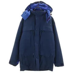 L.L.Bean エルエルビーン 90s オールド マウンテンパーカー M 青紺 中綿 アウトドア メンズ 古着