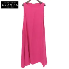 stefanomortari ステファノモルタリ 美品 リネン フレアワンピース レディース ピンク 38 38