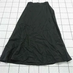 ◇ Θ エヌナチュラルビューティーベーシック N.Natural Beauty Basic. フレアスカート ブラック系 M レディース E  【1601210012174】