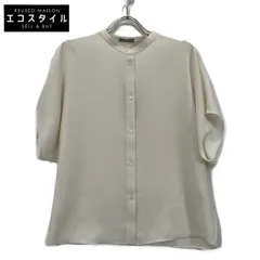 theory luxe セオリーリュクス 25SS 03-5108201 ｱｲﾎﾞﾘｰ ﾎﾟﾘｴｽﾃﾙ Marvine Amia Blouse 42