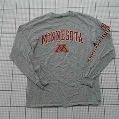 ◇ Θ ファナティクス Fanatics ミネソタ大学 ロングスリーブTシャツ グレー系 メンズ M E  【1601210013126】