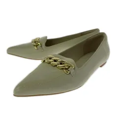 green label relaxing グリーンレーベルリラクシング  ローヒールパンプス size24.5/オフホワイト