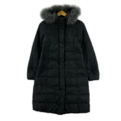 KUMIKYOKU 組曲  リバーシブル　フード付き ダウンコート sizeS2/ダークグレー