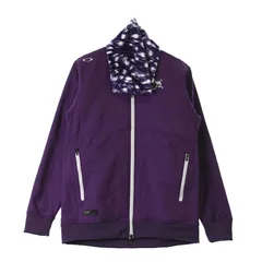 【送料0円！】オークリー｜メンズ ｜L｜リバーシブル長袖ブルゾン 撥水 防風 保温｜パープル系｜秋冬｜中古ゴルフ用品