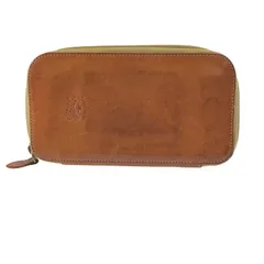 【中古品】IL BISONTE イルビゾンテ ラウンドファスナー ロングウォレット 長財布 【200-250601-na-10-tag】