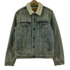 Levi's リーバイス 裏ボア デニムジャケット sizeS/ライトブルー系