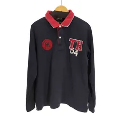 トミーヒルフィガー TOMMY HILFIGER ワッペンデザインL/S ポロシャツ メンズ JPN：XXL 