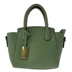 SALON de RUBAN サロン ド ルヴァン ポーチ付き 2Wayショルダーバッグ/ライトグリーン